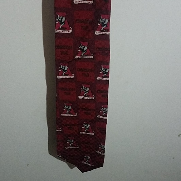 University of Alabama Crimson Tide Mens tie - Picture 1 of 4
